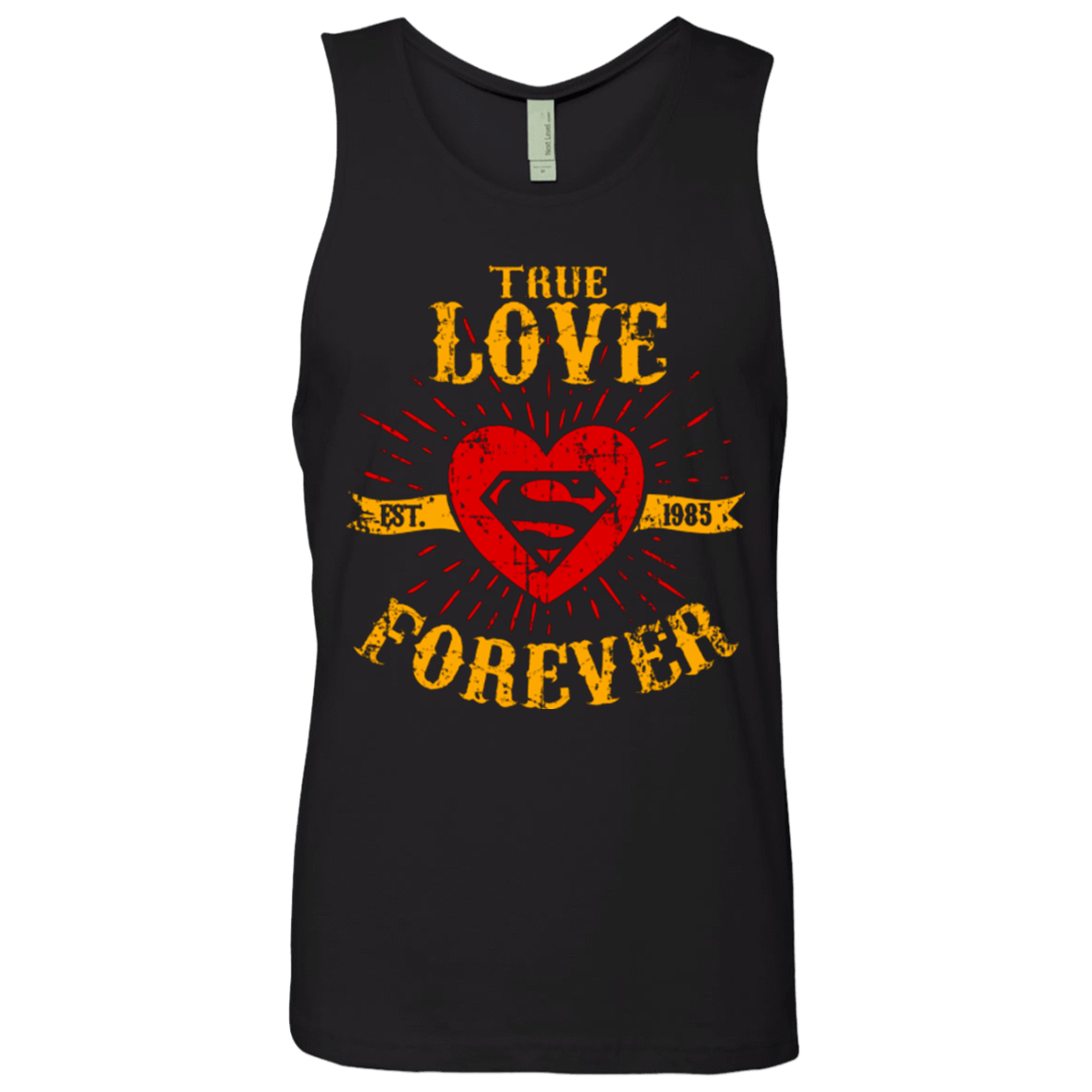 T-Shirts Black / Small TLF SUPER Men's Premium Tank Top