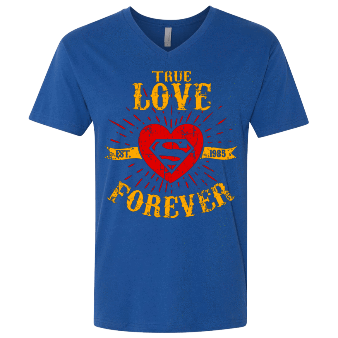 T-Shirts Royal / X-Small TLF SUPER Men's Premium V-Neck