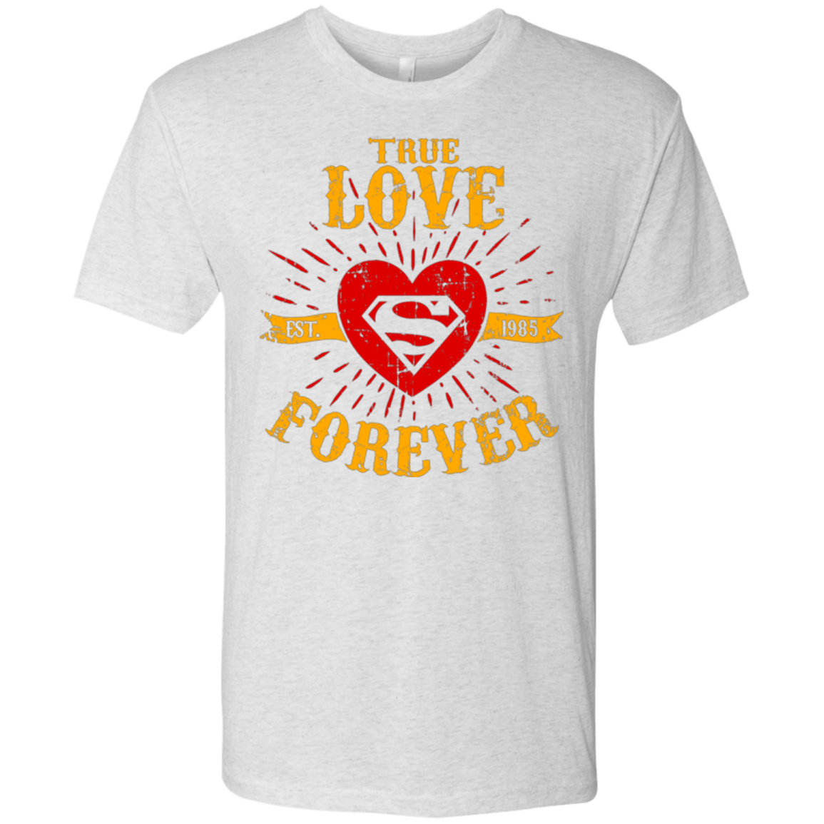 T-Shirts Heather White / Small TLF SUPER Men's Triblend T-Shirt