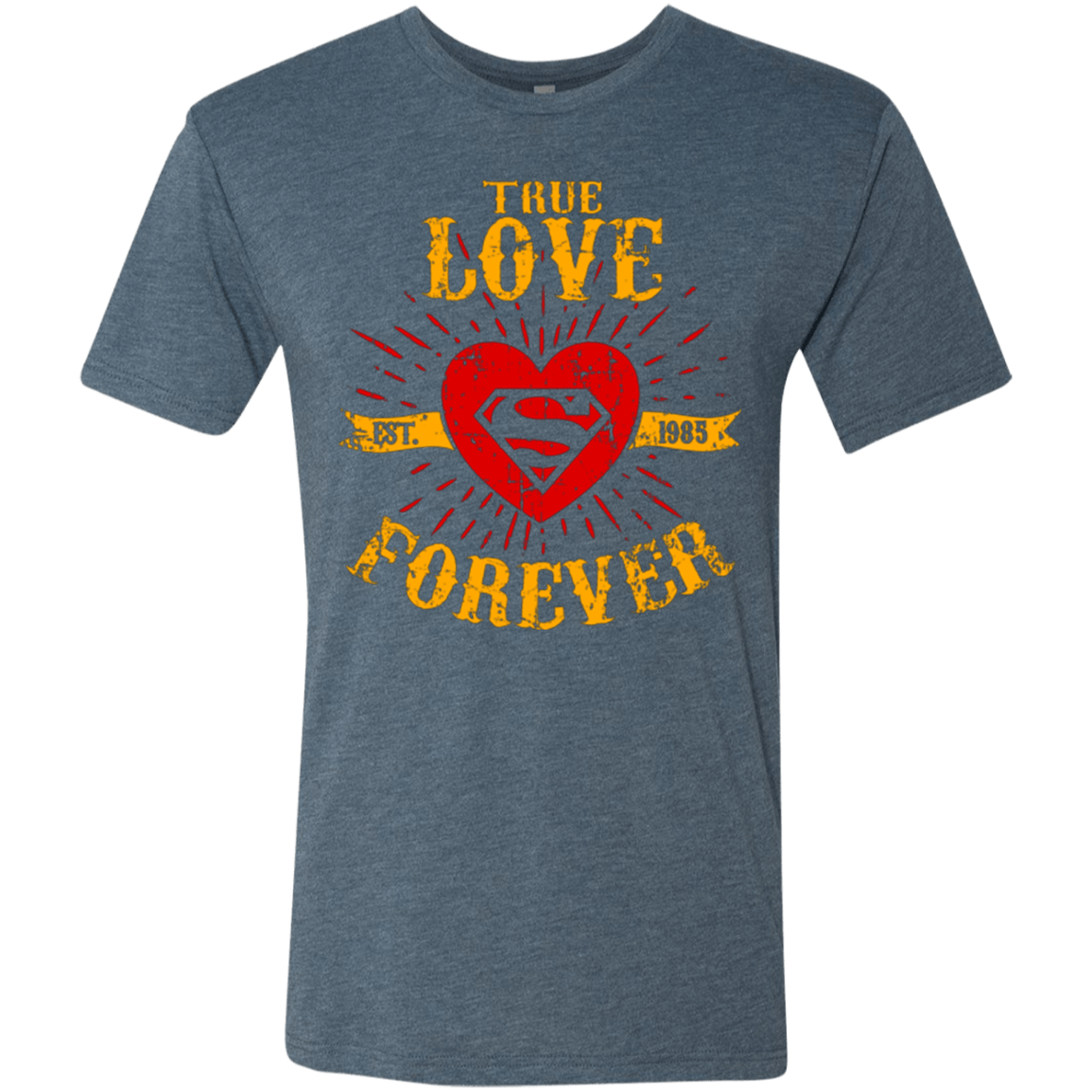 T-Shirts Indigo / Small TLF SUPER Men's Triblend T-Shirt