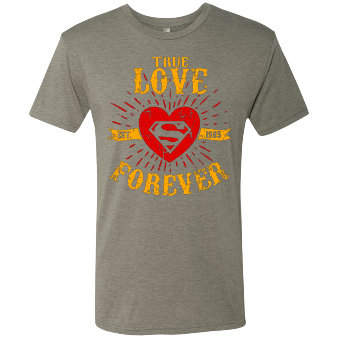 T-Shirts Venetian Grey / Small TLF SUPER Men's Triblend T-Shirt