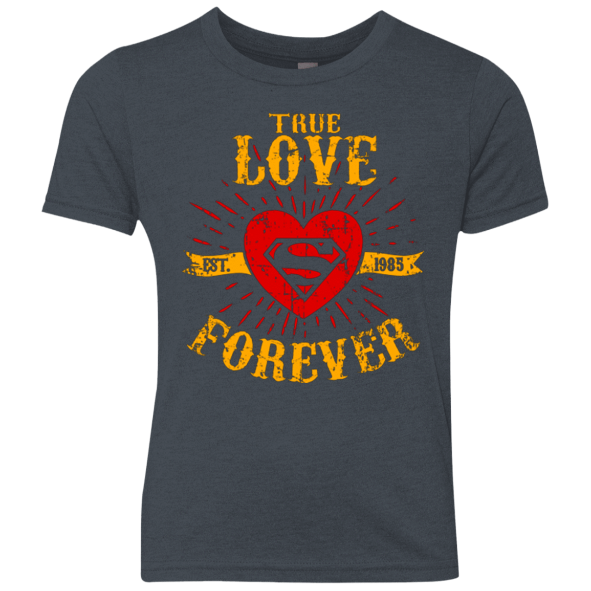 T-Shirts Vintage Navy / YXS TLF SUPER Youth Triblend T-Shirt