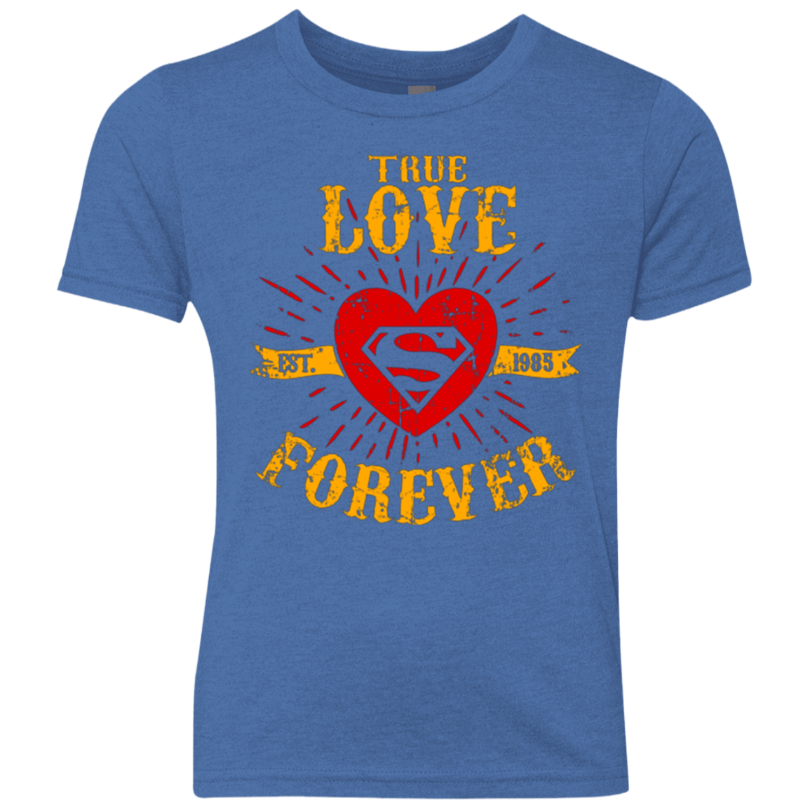 T-Shirts Vintage Royal / YXS TLF SUPER Youth Triblend T-Shirt