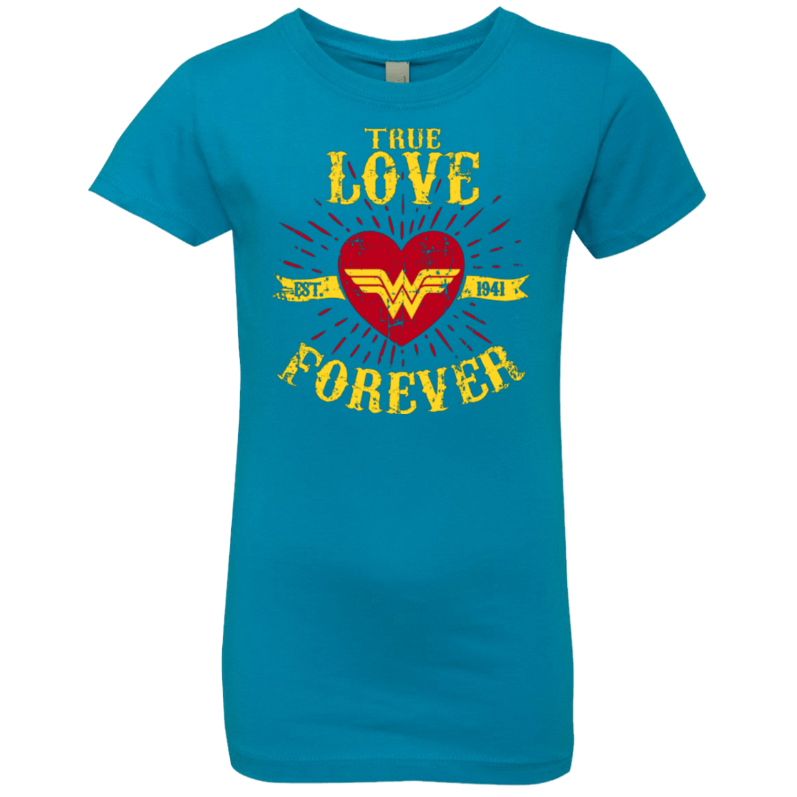 T-Shirts Turquoise / YXS TLF WONDER Girls Premium T-Shirt