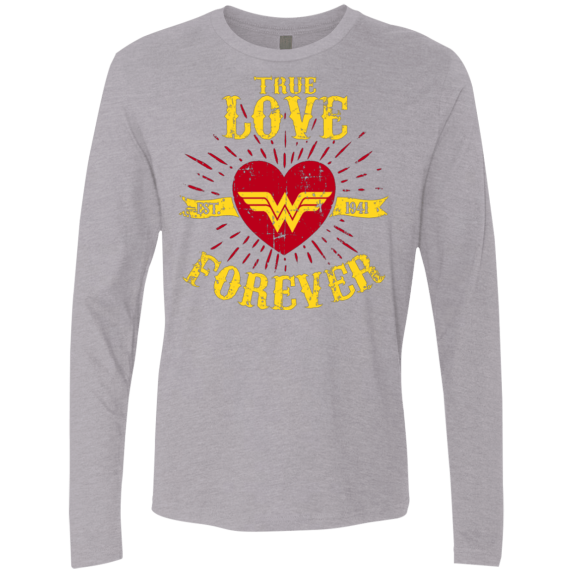 T-Shirts Heather Grey / Small TLF WONDER Men's Premium Long Sleeve