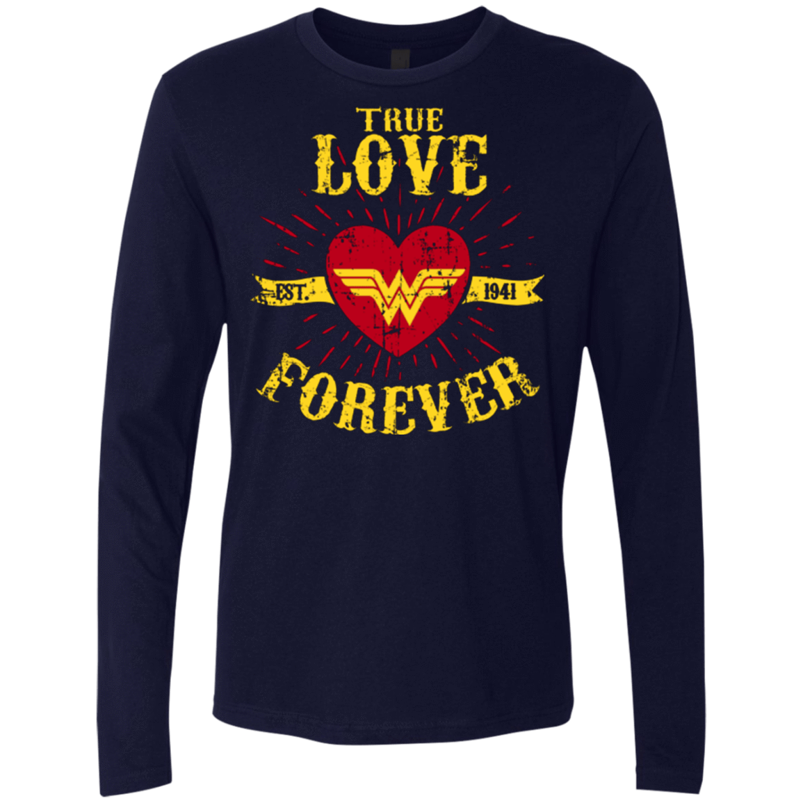 T-Shirts Midnight Navy / Small TLF WONDER Men's Premium Long Sleeve