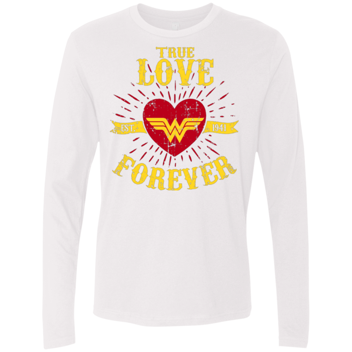 T-Shirts White / Small TLF WONDER Men's Premium Long Sleeve