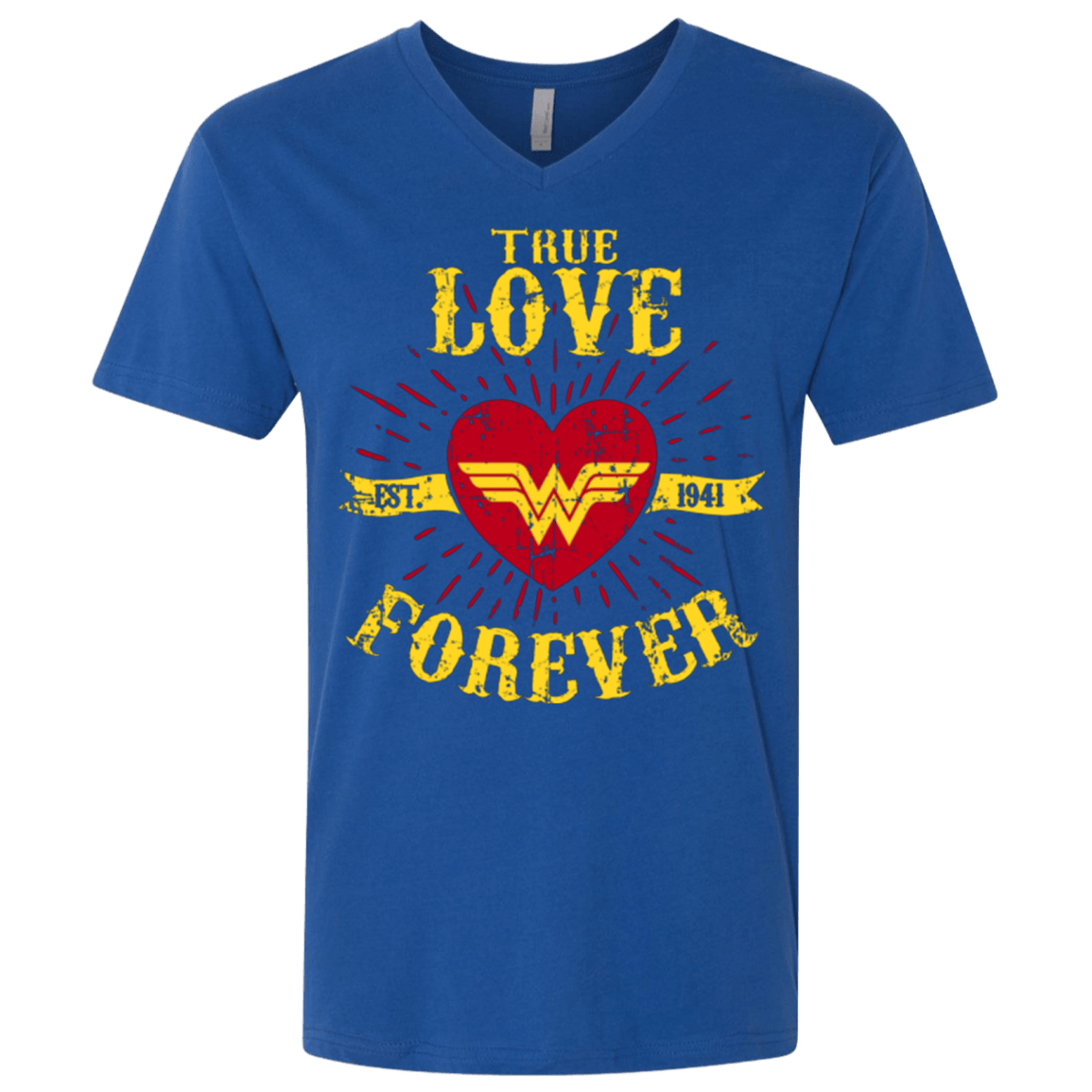 T-Shirts Royal / X-Small TLF WONDER Men's Premium V-Neck