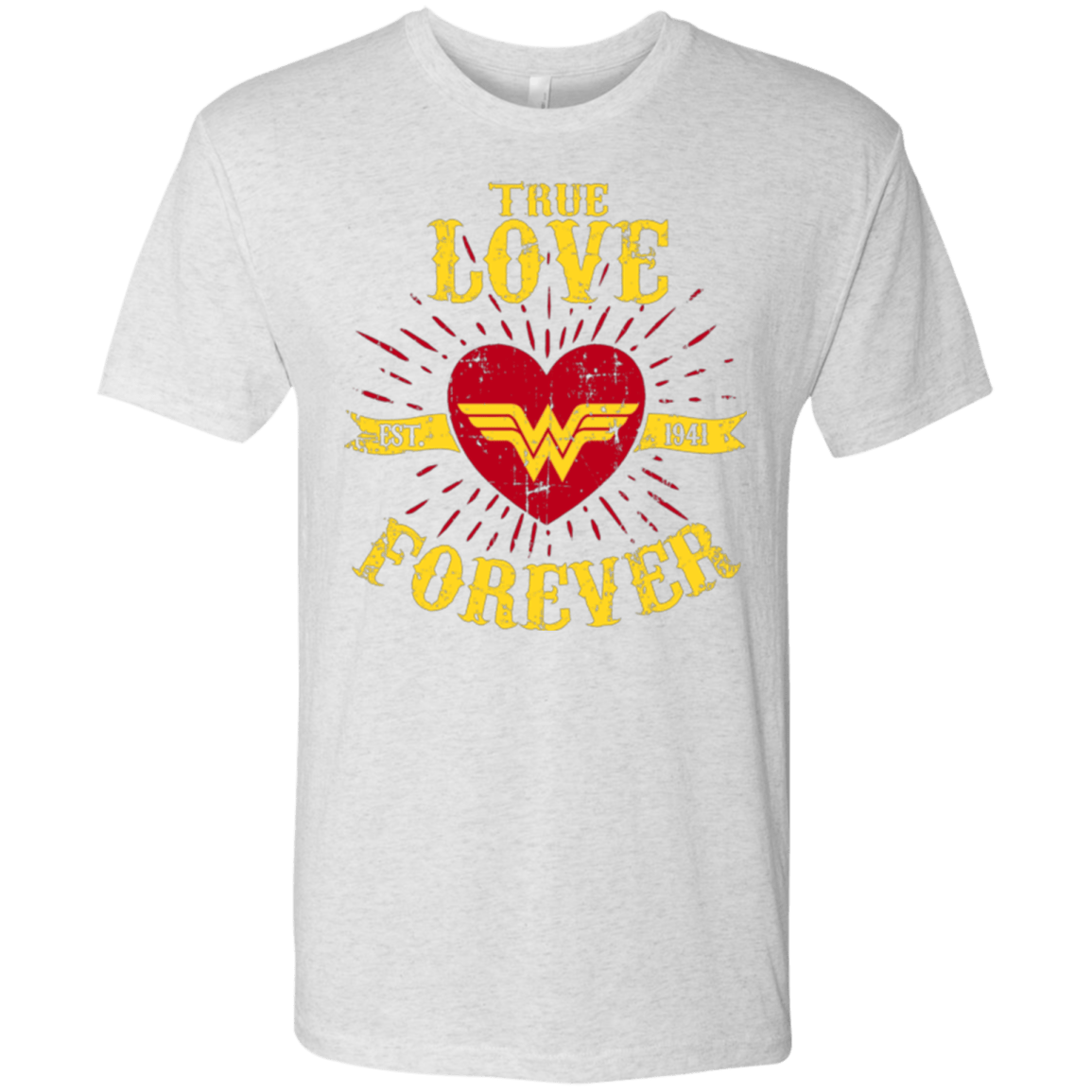 T-Shirts Heather White / Small TLF WONDER Men's Triblend T-Shirt