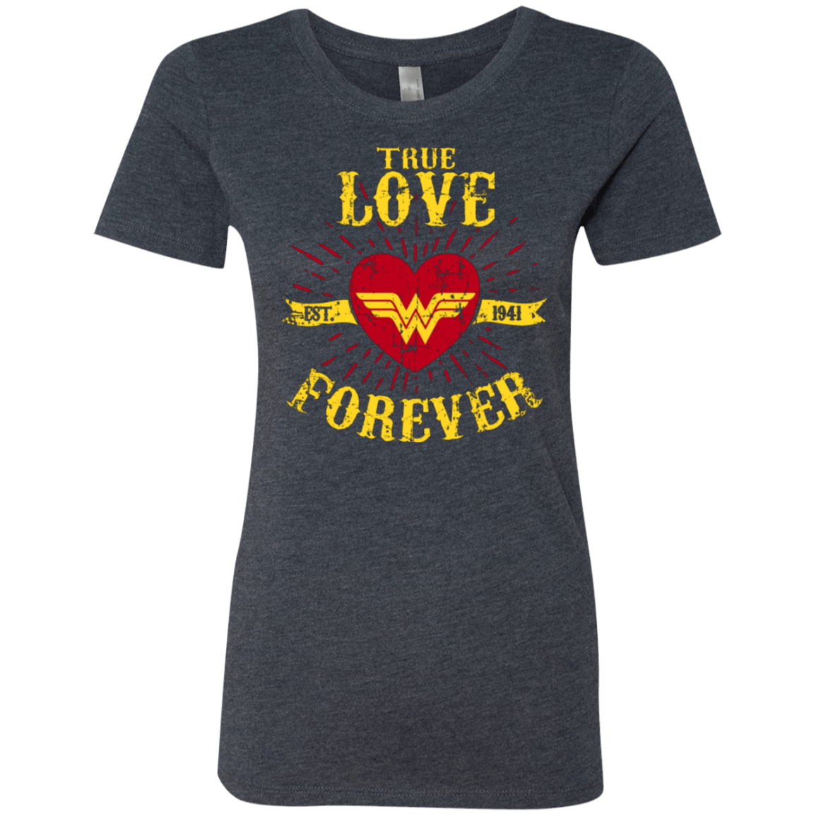 T-Shirts Vintage Navy / Small TLF WONDER Women's Triblend T-Shirt