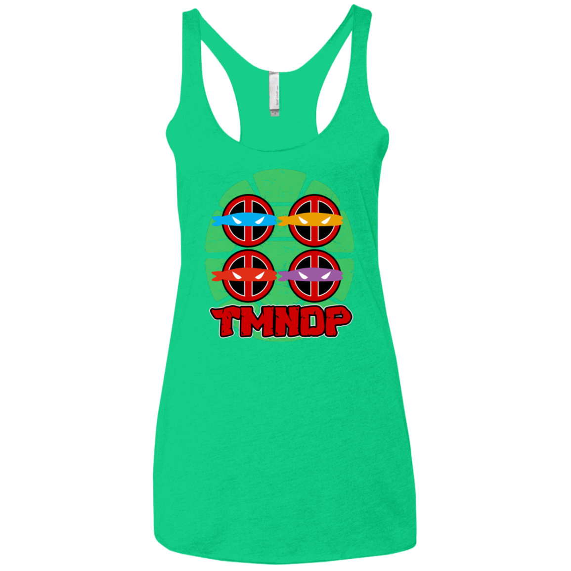 T-Shirts Envy / X-Small TMNDP Women's Triblend Racerback Tank