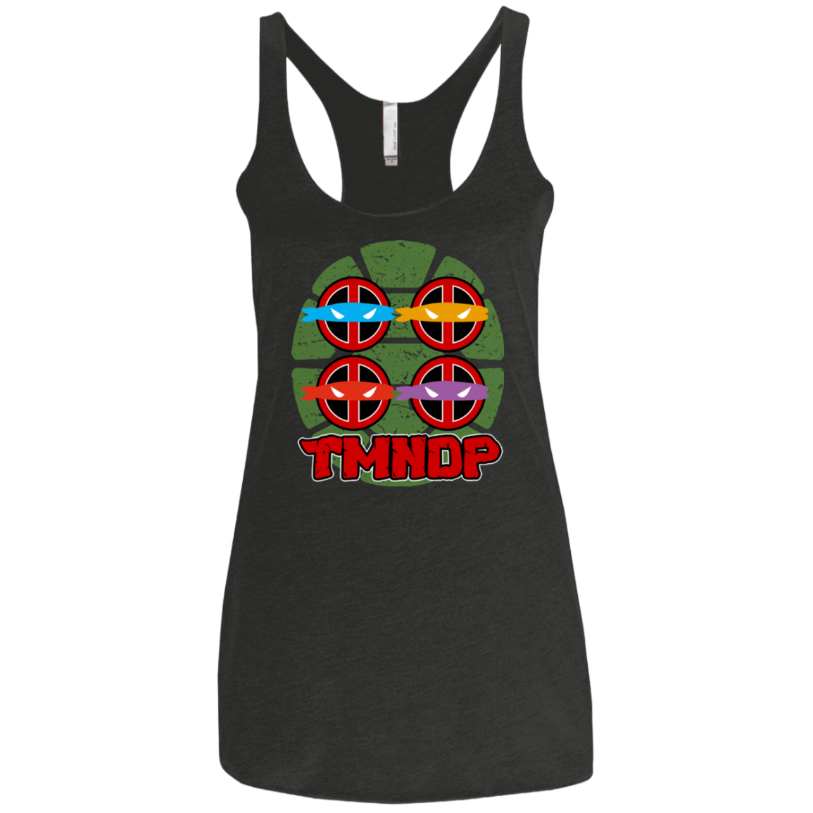 T-Shirts Vintage Black / X-Small TMNDP Women's Triblend Racerback Tank