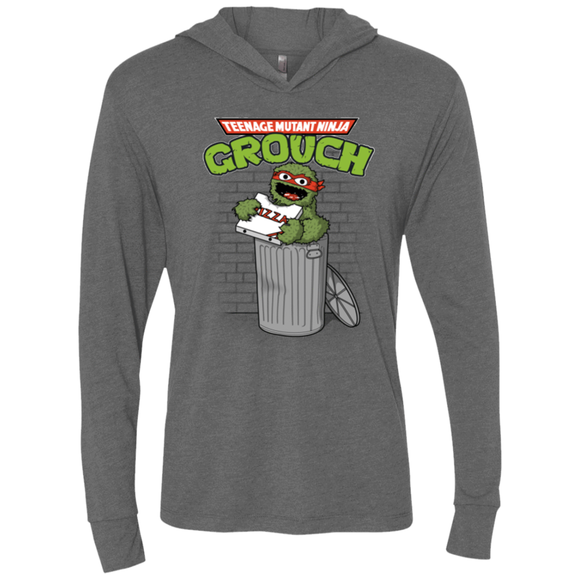 TMNG Triblend Long Sleeve Hoodie Tee