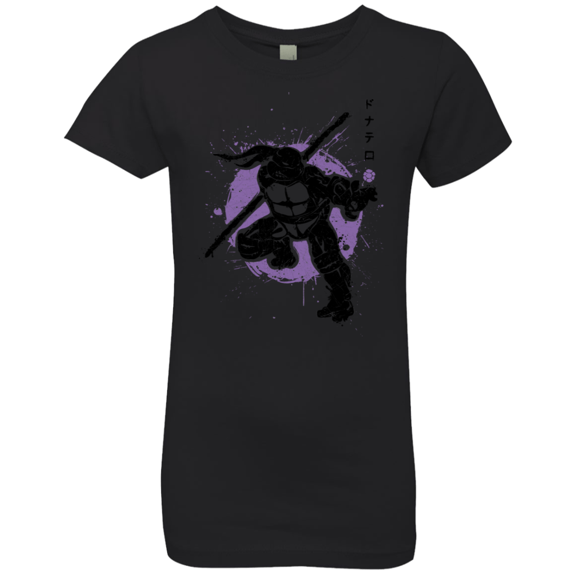 T-Shirts Black / YXS TMNT - Bo Warrior Girls Premium T-Shirt