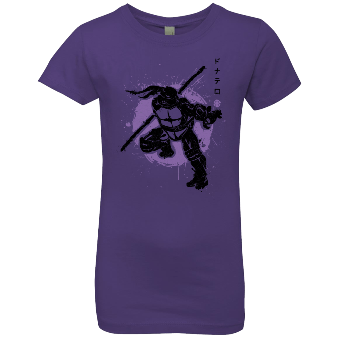 T-Shirts Purple Rush / YXS TMNT - Bo Warrior Girls Premium T-Shirt