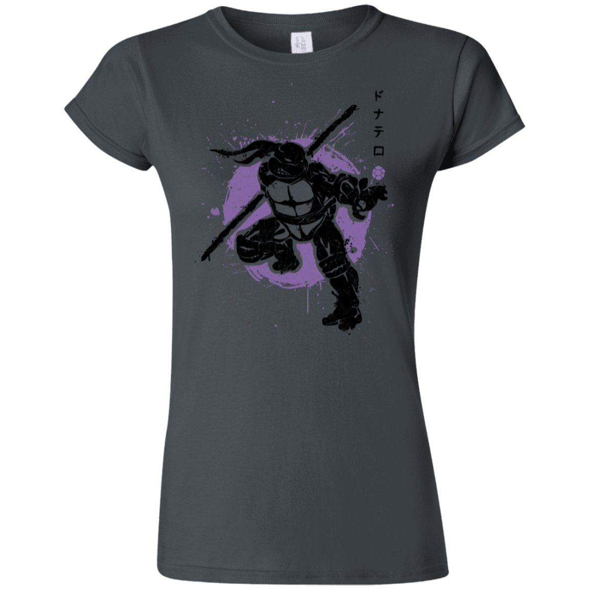 T-Shirts Charcoal / S TMNT - Bo Warrior Junior Slimmer-Fit T-Shirt