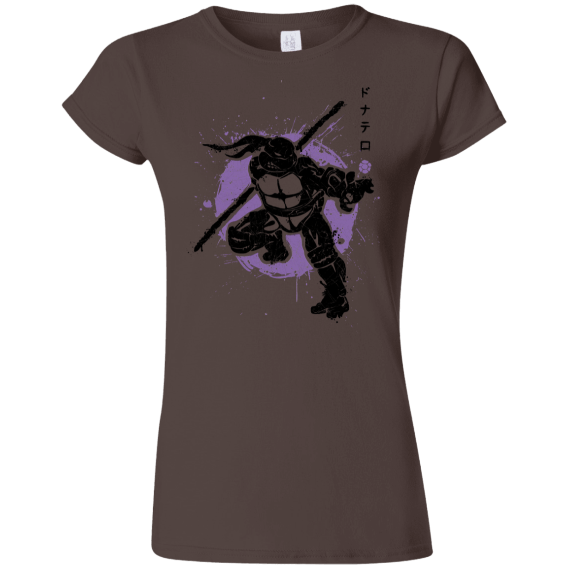 T-Shirts Dark Chocolate / S TMNT - Bo Warrior Junior Slimmer-Fit T-Shirt