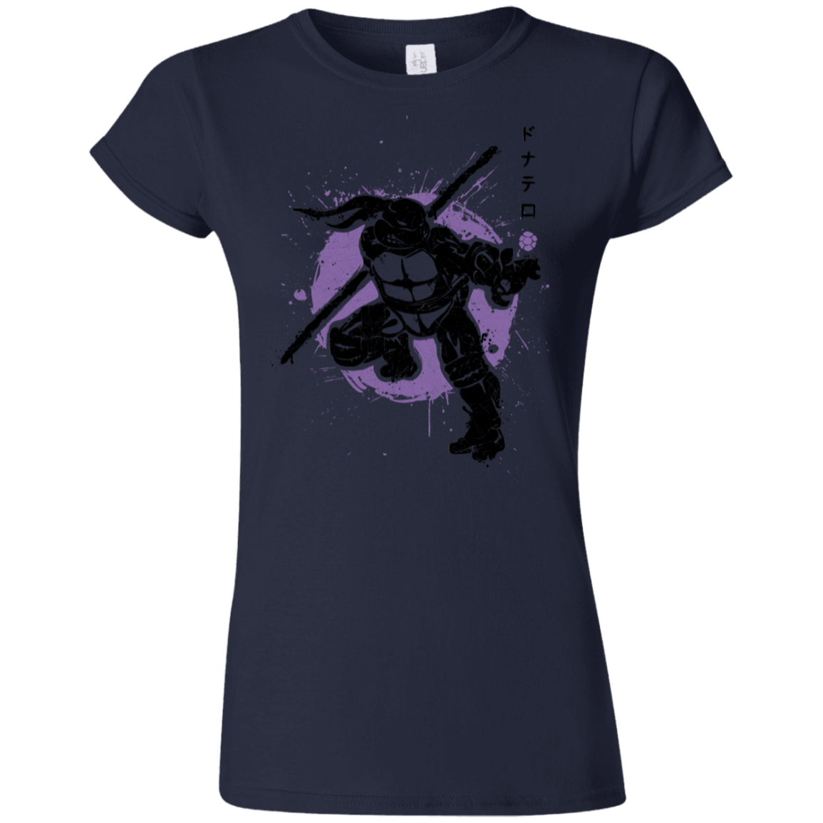 T-Shirts Navy / S TMNT - Bo Warrior Junior Slimmer-Fit T-Shirt