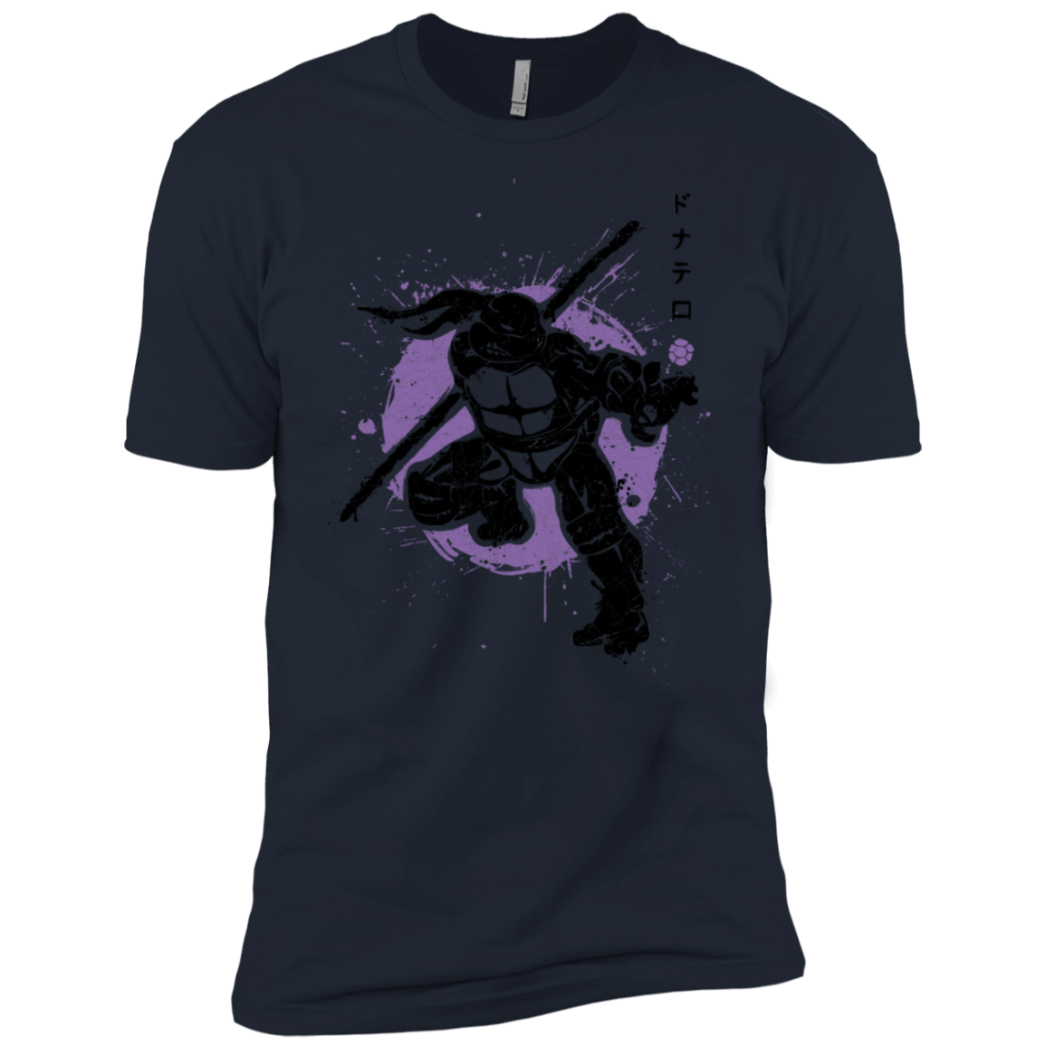 T-Shirts Midnight Navy / X-Small TMNT - Bo Warrior Men's Premium T-Shirt