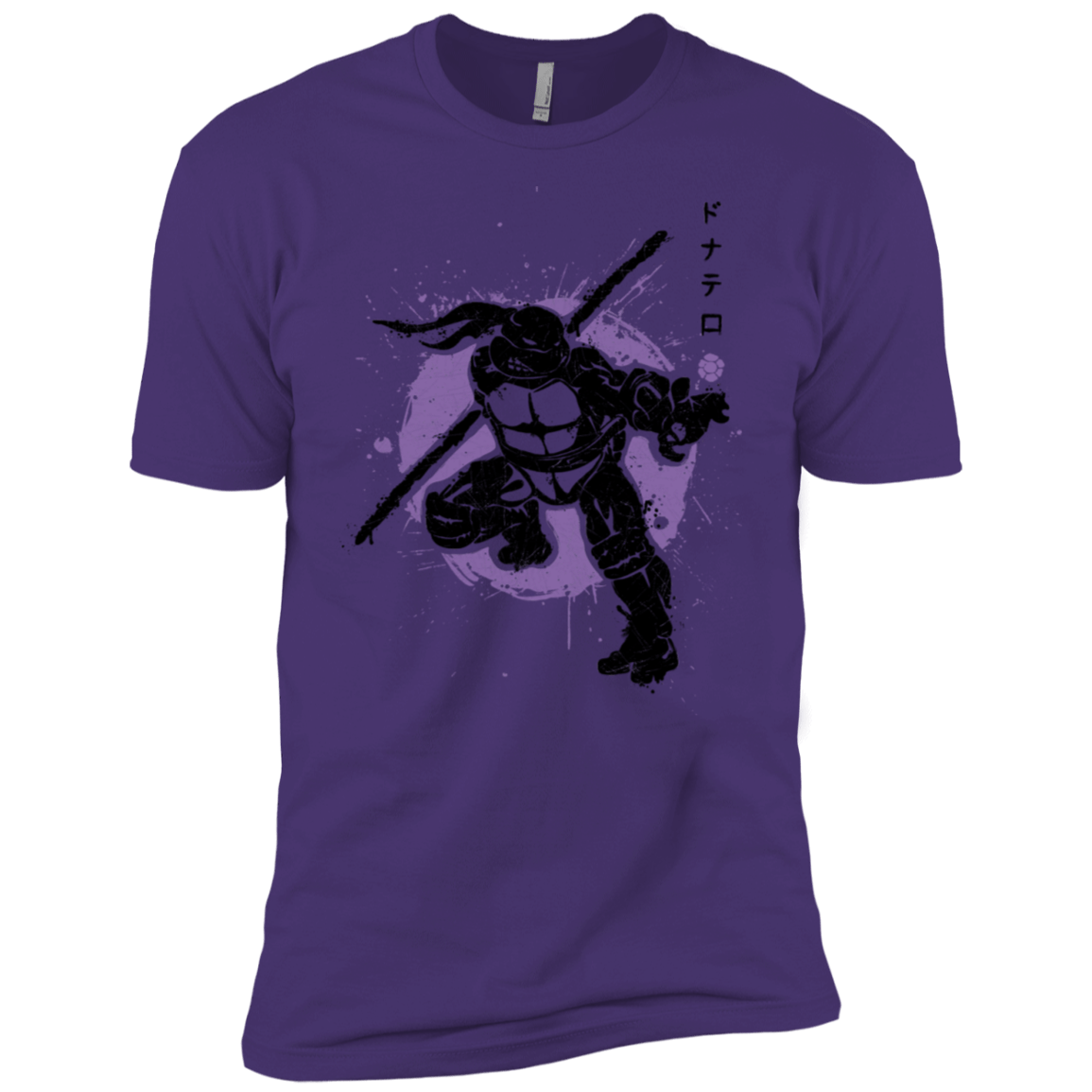 T-Shirts Purple Rush/ / X-Small TMNT - Bo Warrior Men's Premium T-Shirt