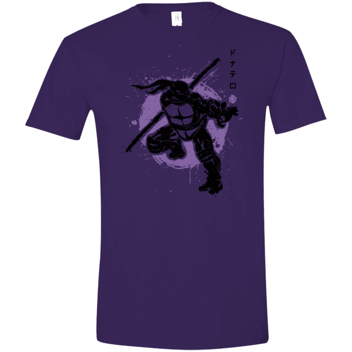 T-Shirts Purple / S TMNT - Bo Warrior Men's Semi-Fitted Softstyle