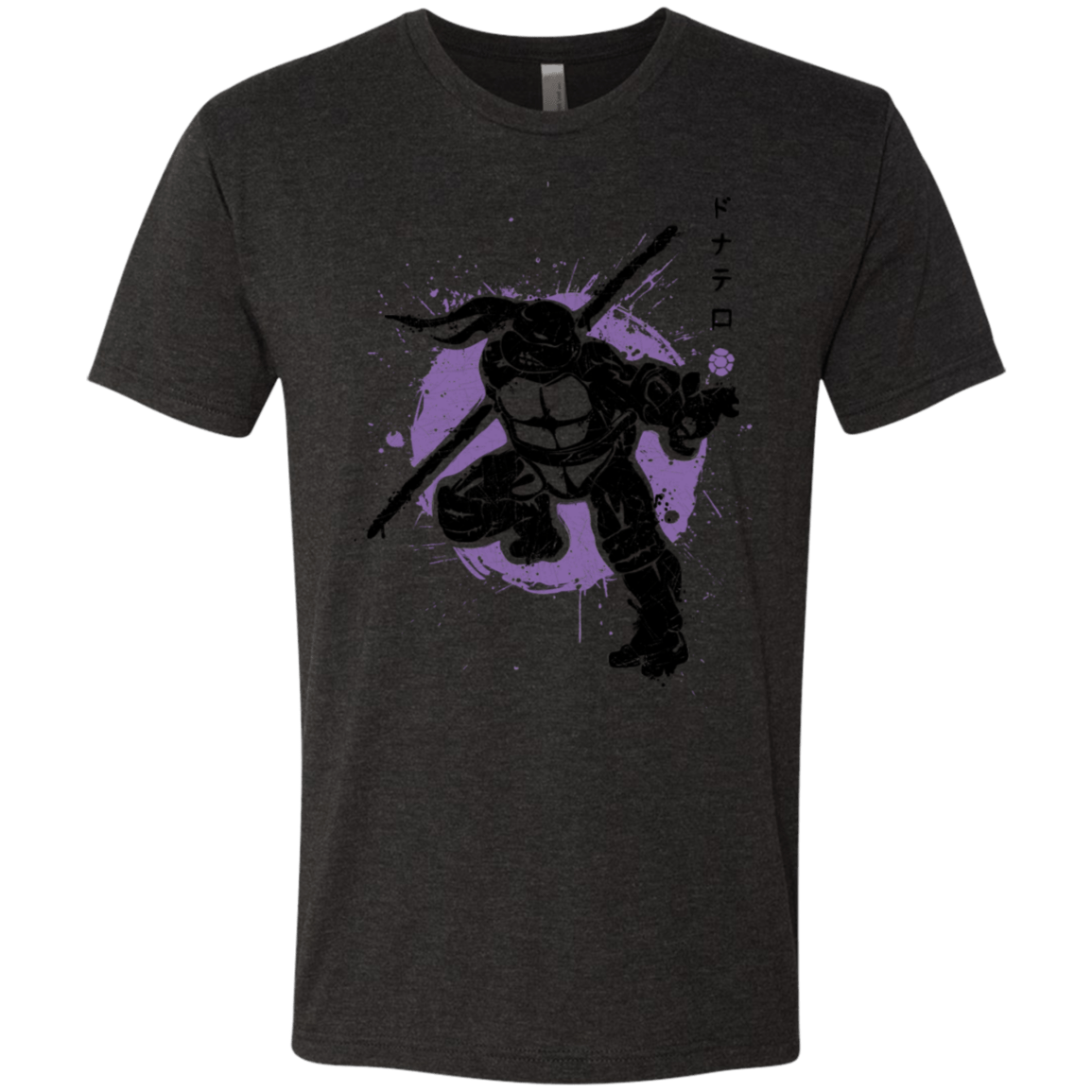 T-Shirts Vintage Black / S TMNT - Bo Warrior Men's Triblend T-Shirt