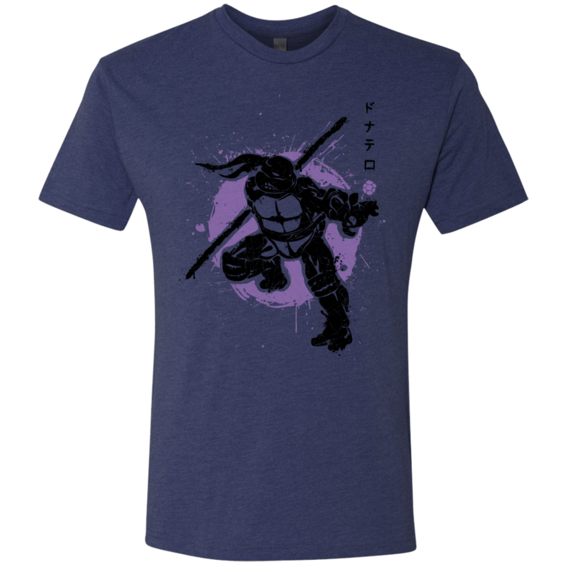 T-Shirts Vintage Navy / S TMNT - Bo Warrior Men's Triblend T-Shirt