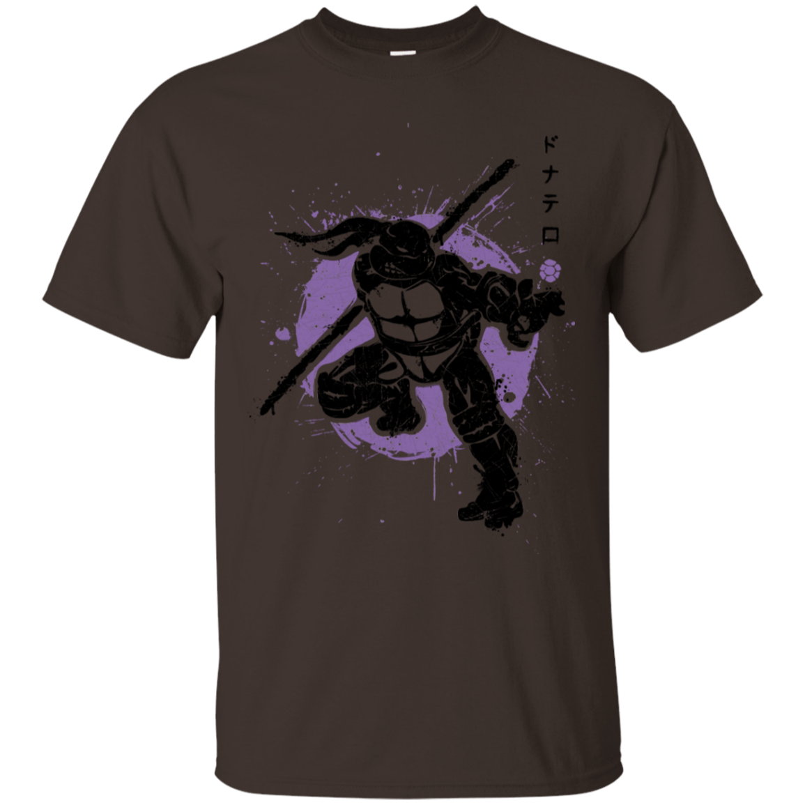 T-Shirts Dark Chocolate / S TMNT - Bo Warrior T-Shirt