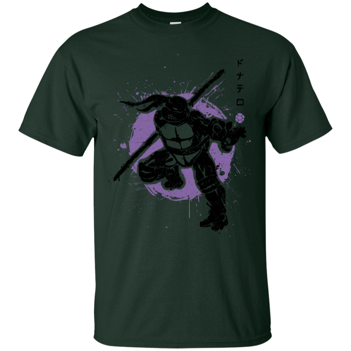 T-Shirts Forest / S TMNT - Bo Warrior T-Shirt