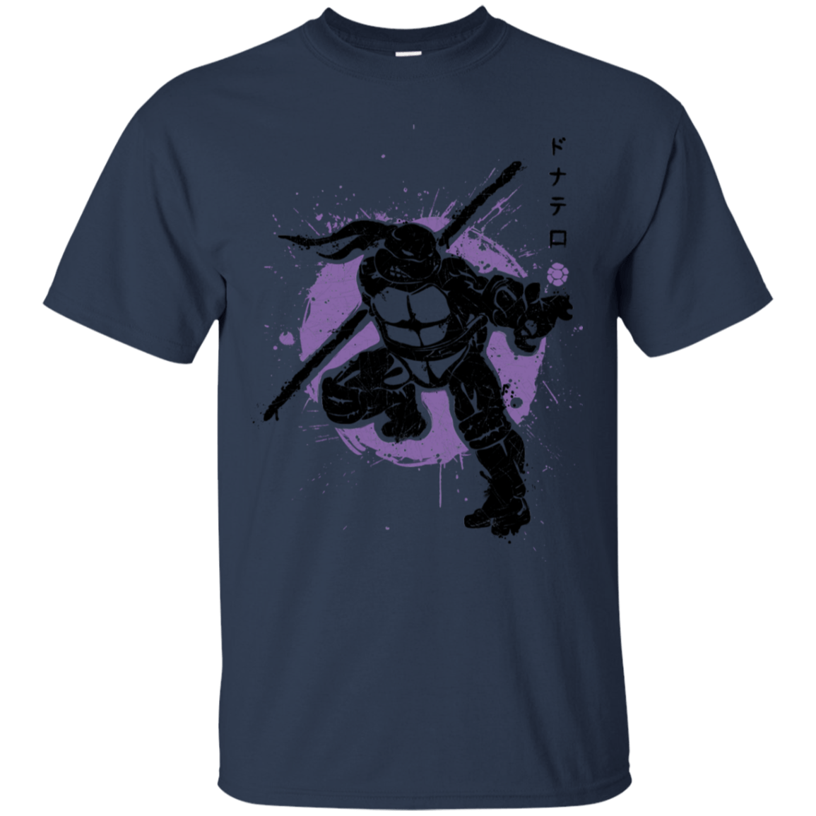 T-Shirts Navy / S TMNT - Bo Warrior T-Shirt