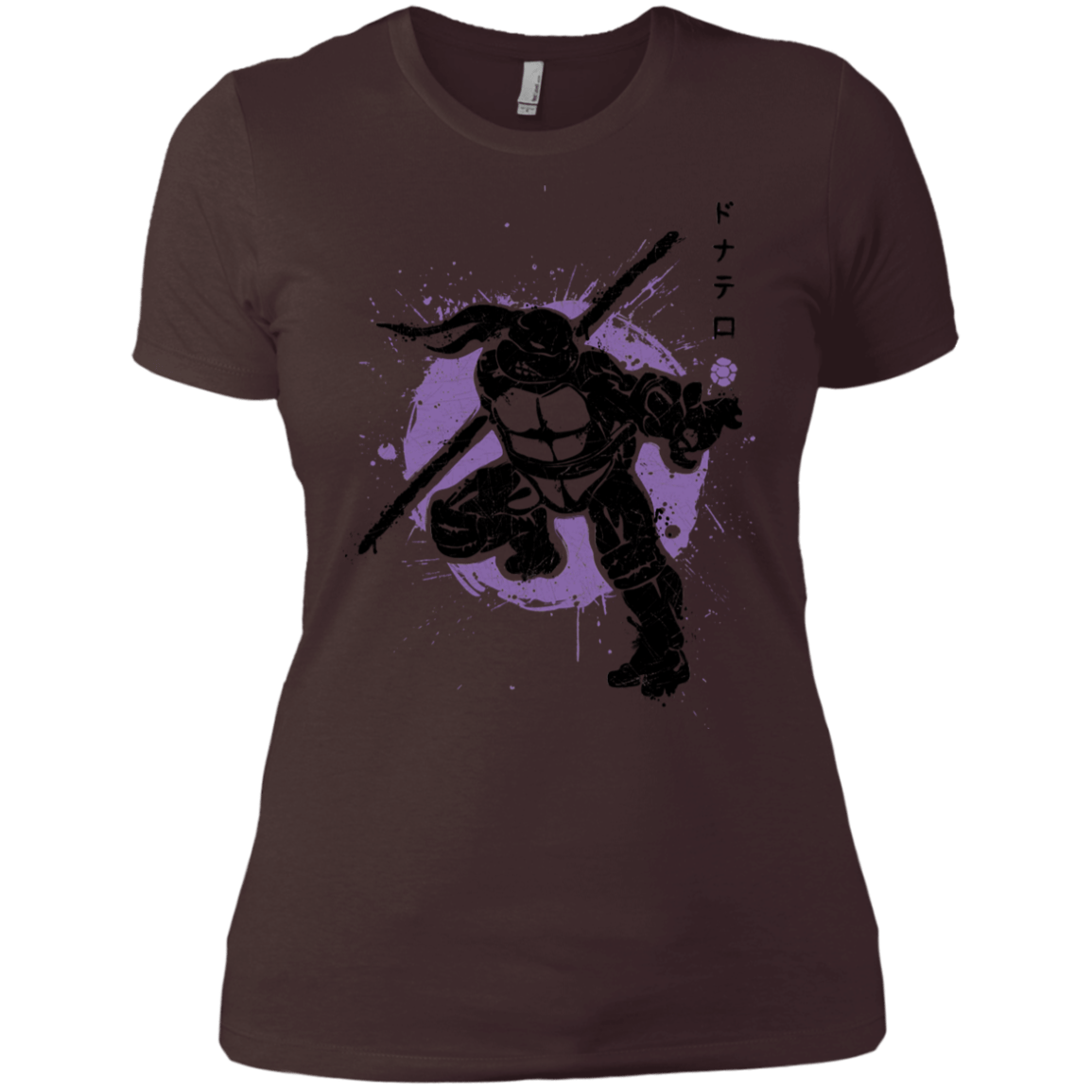 T-Shirts Dark Chocolate / X-Small TMNT - Bo Warrior Women's Premium T-Shirt
