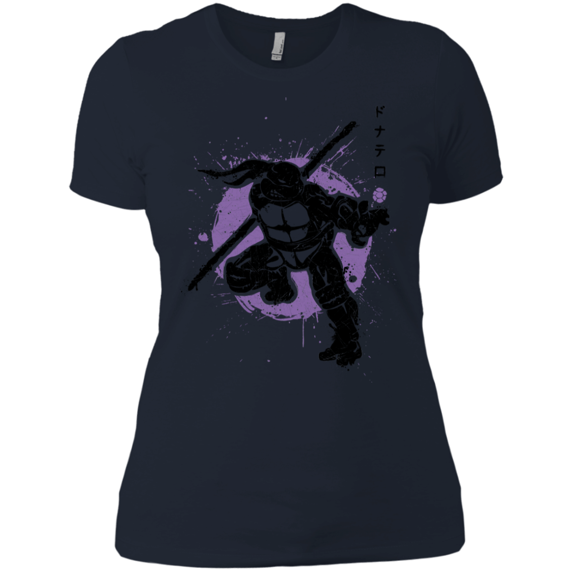 T-Shirts Midnight Navy / X-Small TMNT - Bo Warrior Women's Premium T-Shirt