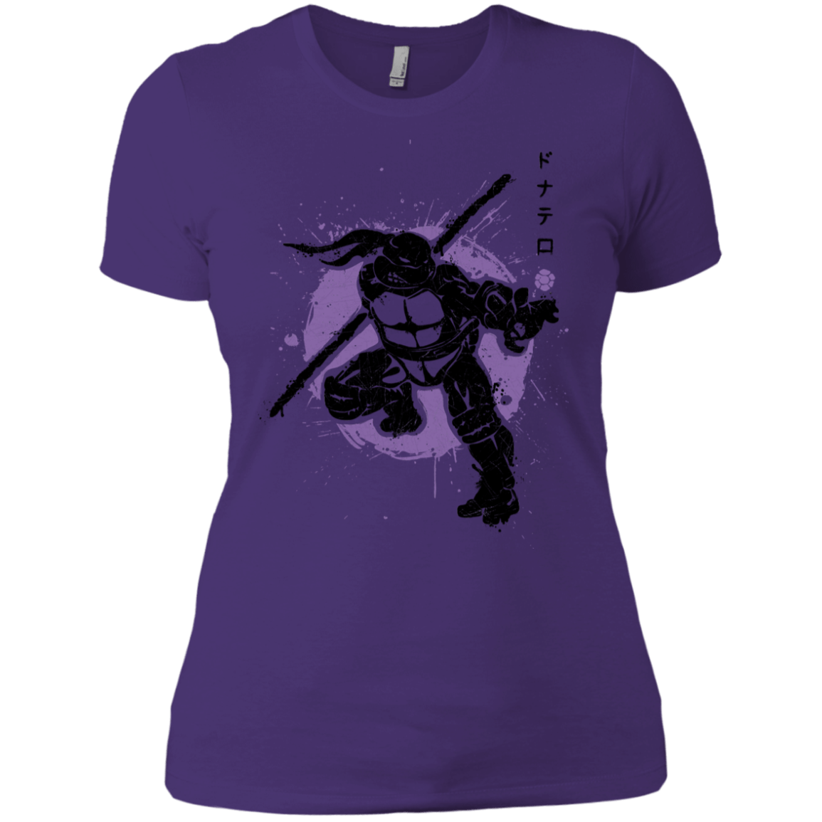T-Shirts Purple Rush/ / X-Small TMNT - Bo Warrior Women's Premium T-Shirt