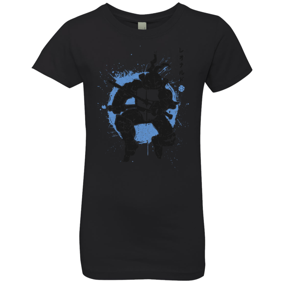 T-Shirts Black / YXS TMNT - Katana Warrior Girls Premium T-Shirt