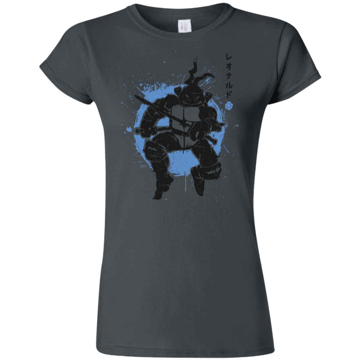 T-Shirts Charcoal / S TMNT - Katana Warrior Junior Slimmer-Fit T-Shirt