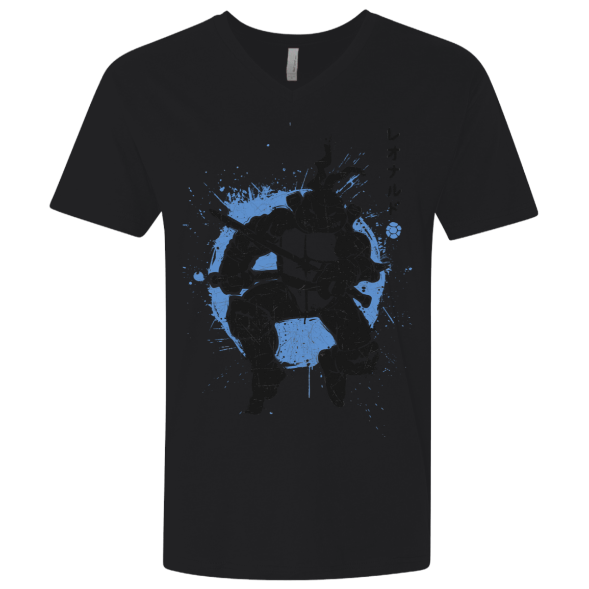 T-Shirts Black / X-Small TMNT - Katana Warrior Men's Premium V-Neck