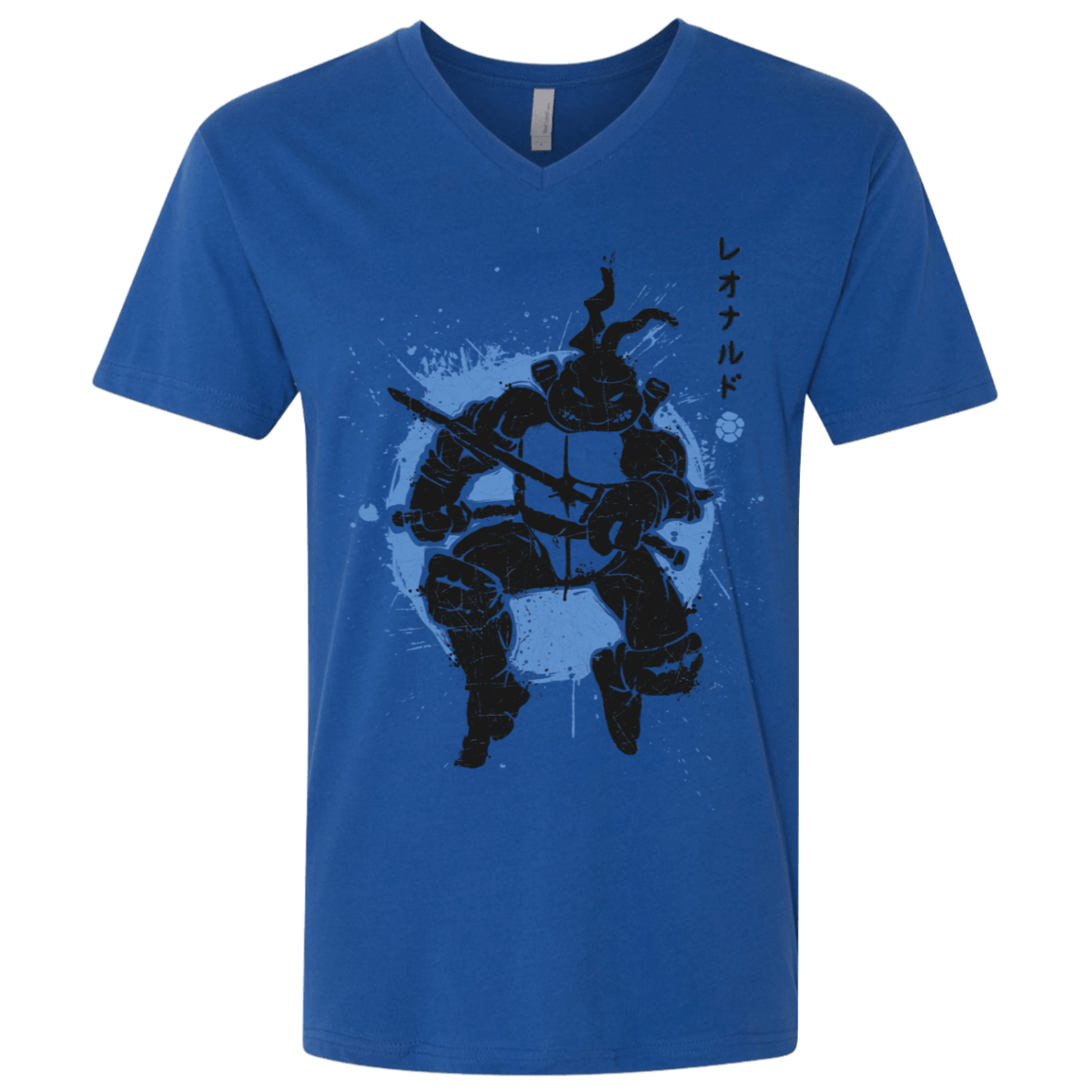 T-Shirts Royal / X-Small TMNT - Katana Warrior Men's Premium V-Neck