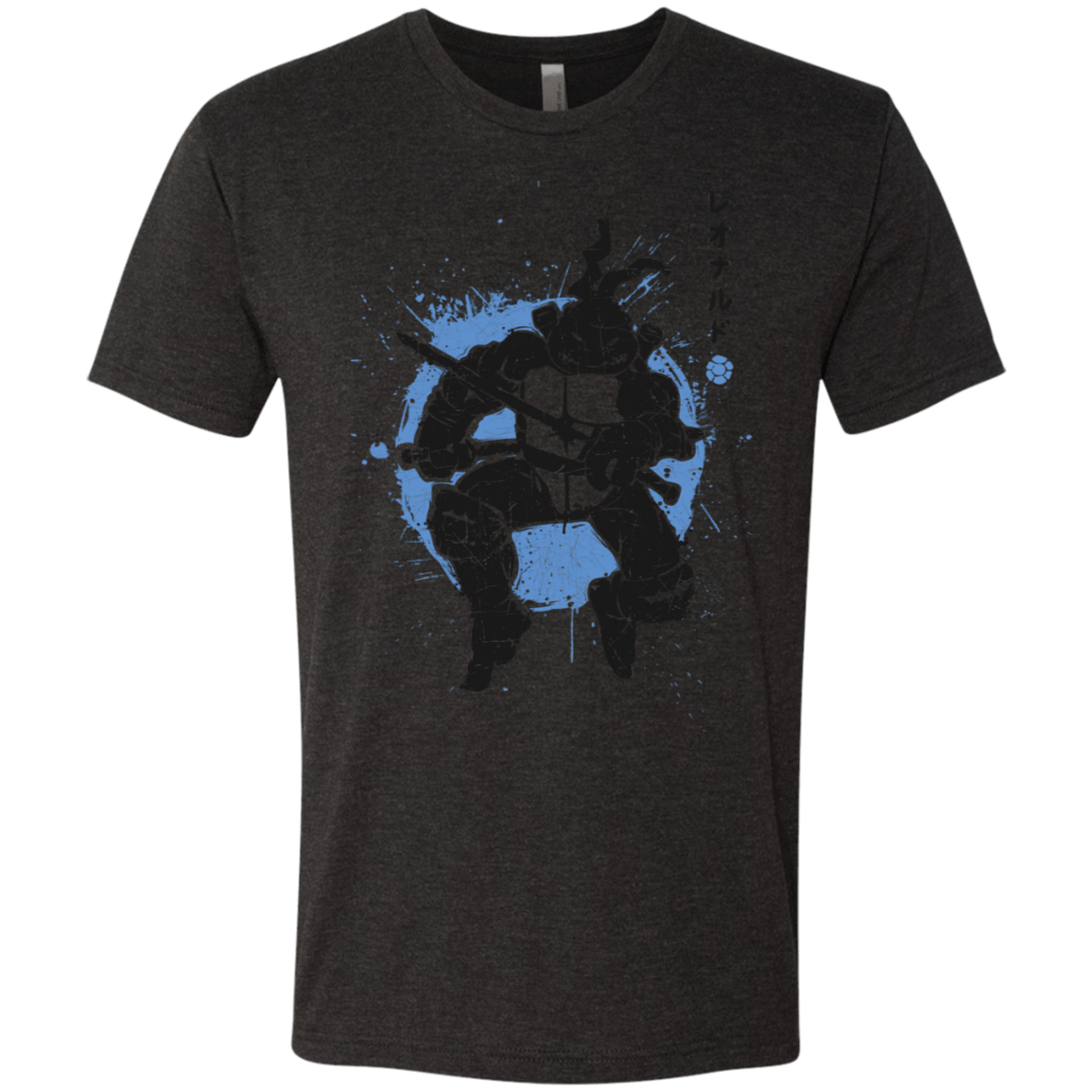 T-Shirts Vintage Black / S TMNT - Katana Warrior Men's Triblend T-Shirt