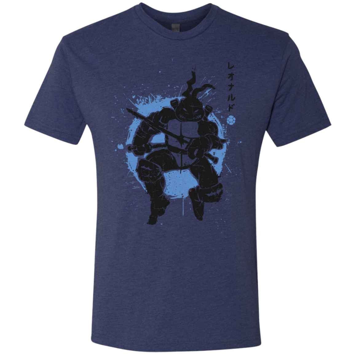 T-Shirts Vintage Navy / S TMNT - Katana Warrior Men's Triblend T-Shirt