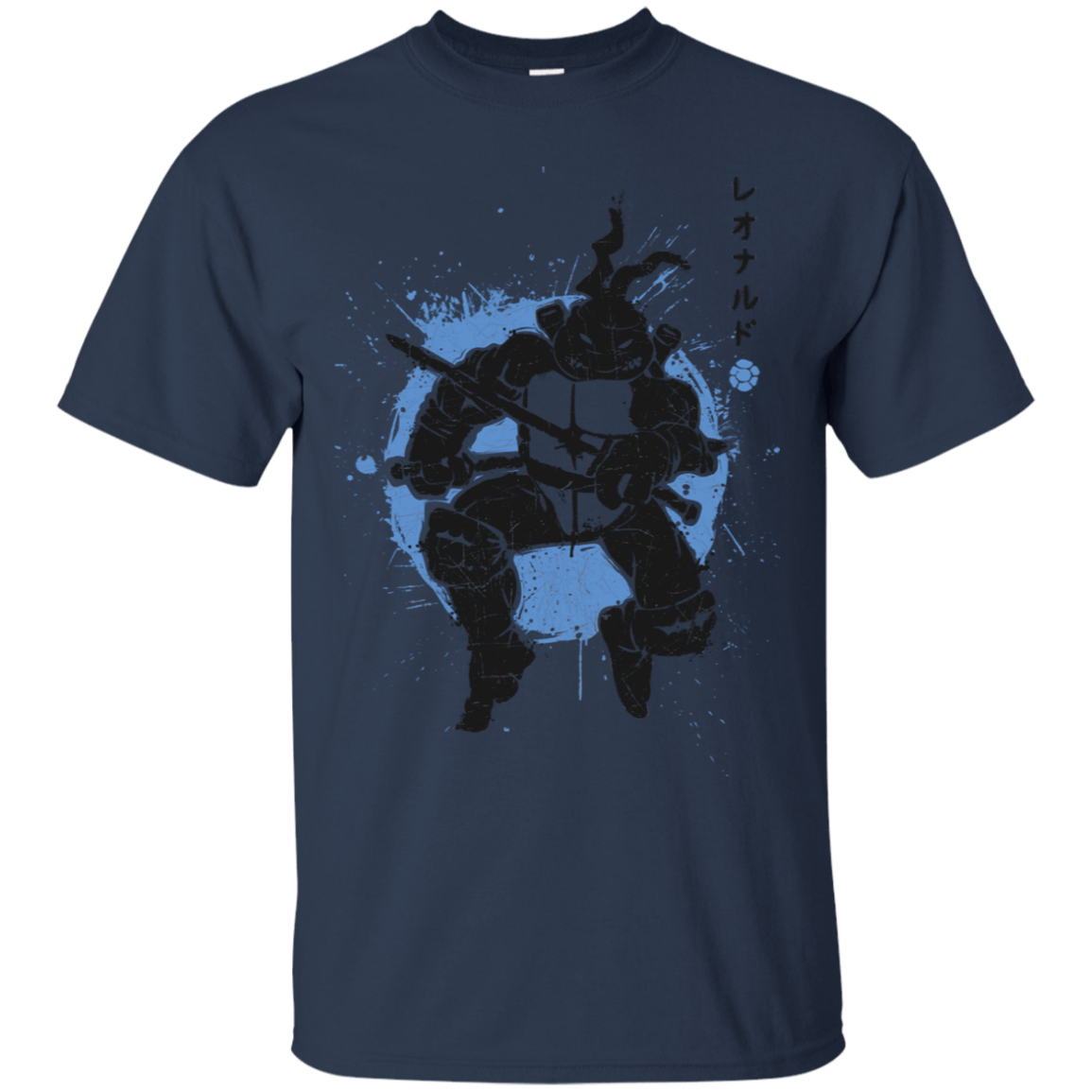 T-Shirts Navy / S TMNT - Katana Warrior T-Shirt