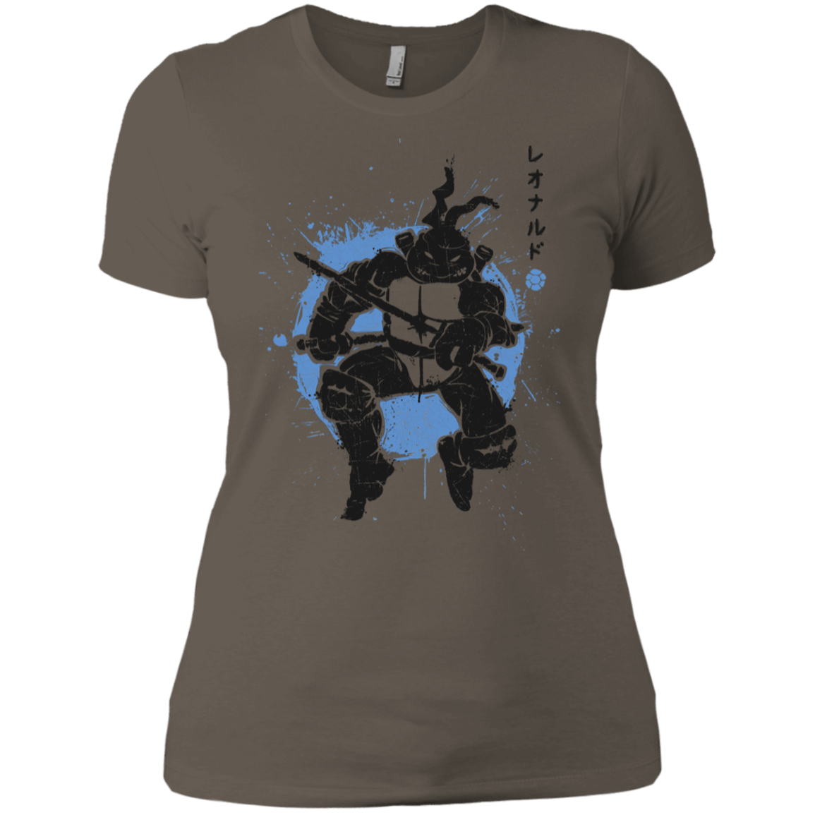 T-Shirts Warm Grey / X-Small TMNT - Katana Warrior Women's Premium T-Shirt