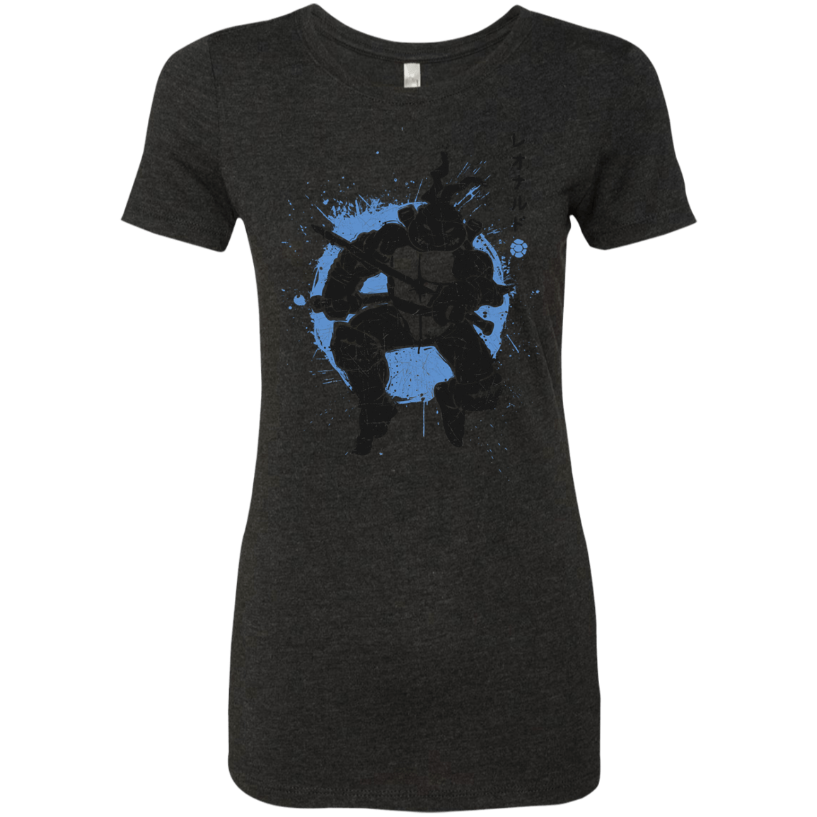 T-Shirts Vintage Black / S TMNT - Katana Warrior Women's Triblend T-Shirt