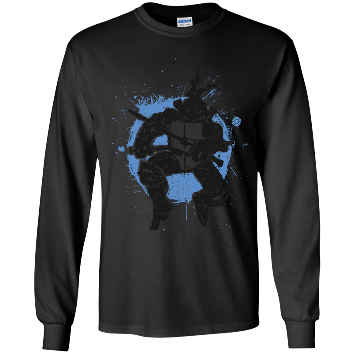 T-Shirts Black / YS TMNT - Katana Warrior Youth Long Sleeve T-Shirt