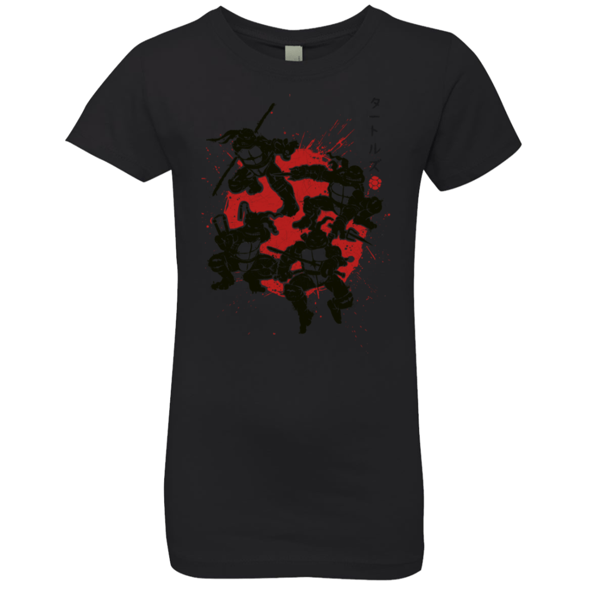 T-Shirts Black / YXS TMNT - Mutant Warriors Girls Premium T-Shirt