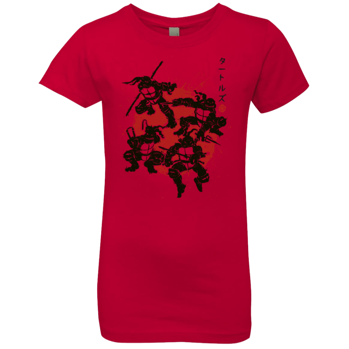 T-Shirts Red / YXS TMNT - Mutant Warriors Girls Premium T-Shirt