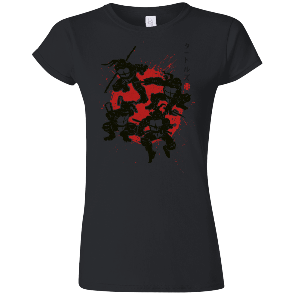 T-Shirts Black / S TMNT - Mutant Warriors Junior Slimmer-Fit T-Shirt