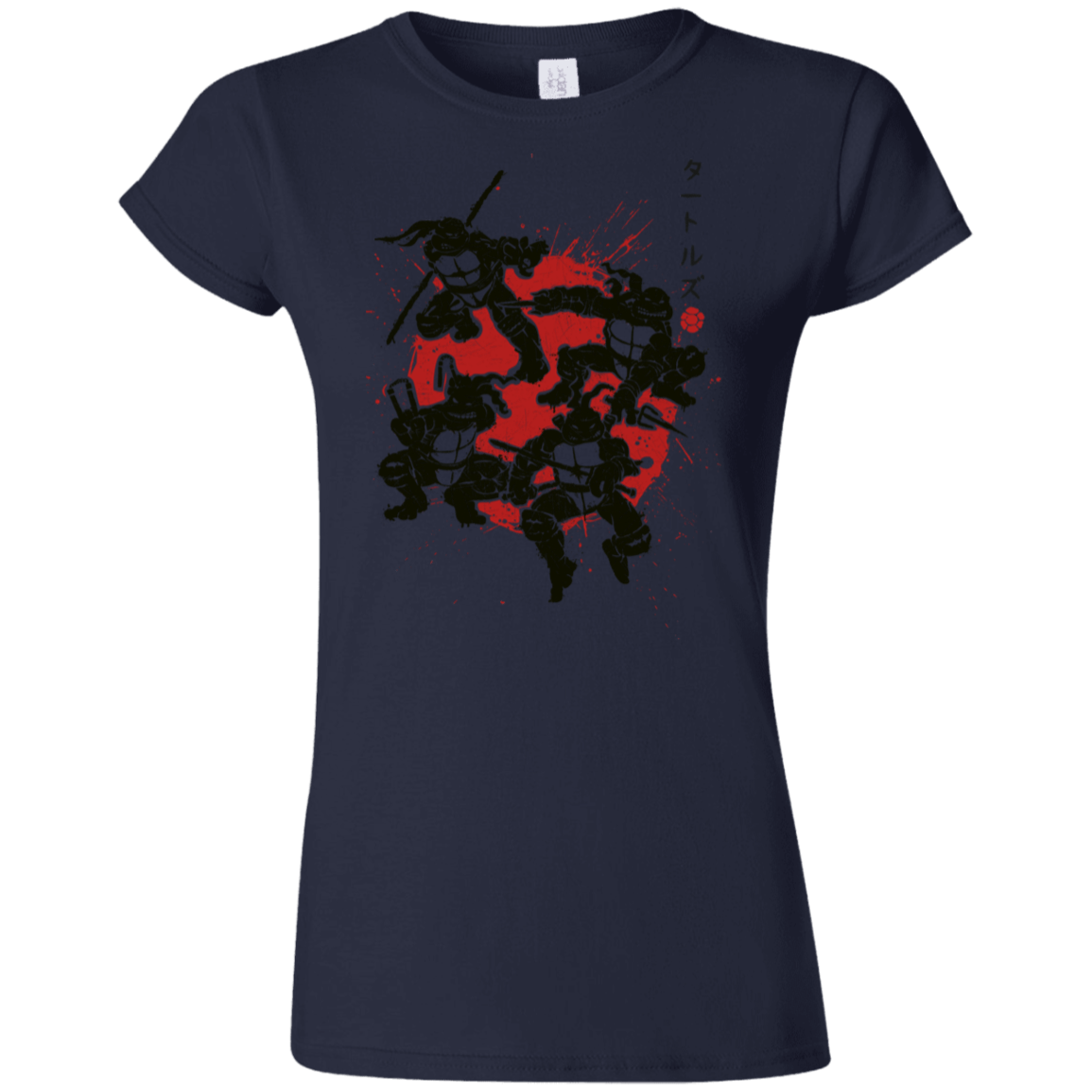 T-Shirts Navy / S TMNT - Mutant Warriors Junior Slimmer-Fit T-Shirt