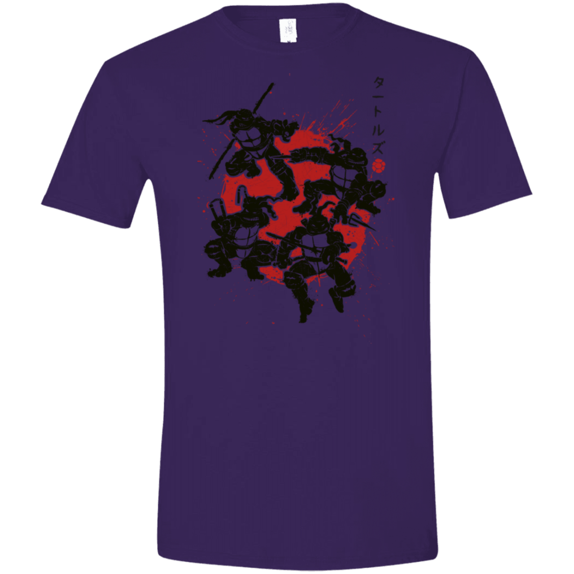 T-Shirts Purple / S TMNT - Mutant Warriors Men's Semi-Fitted Softstyle