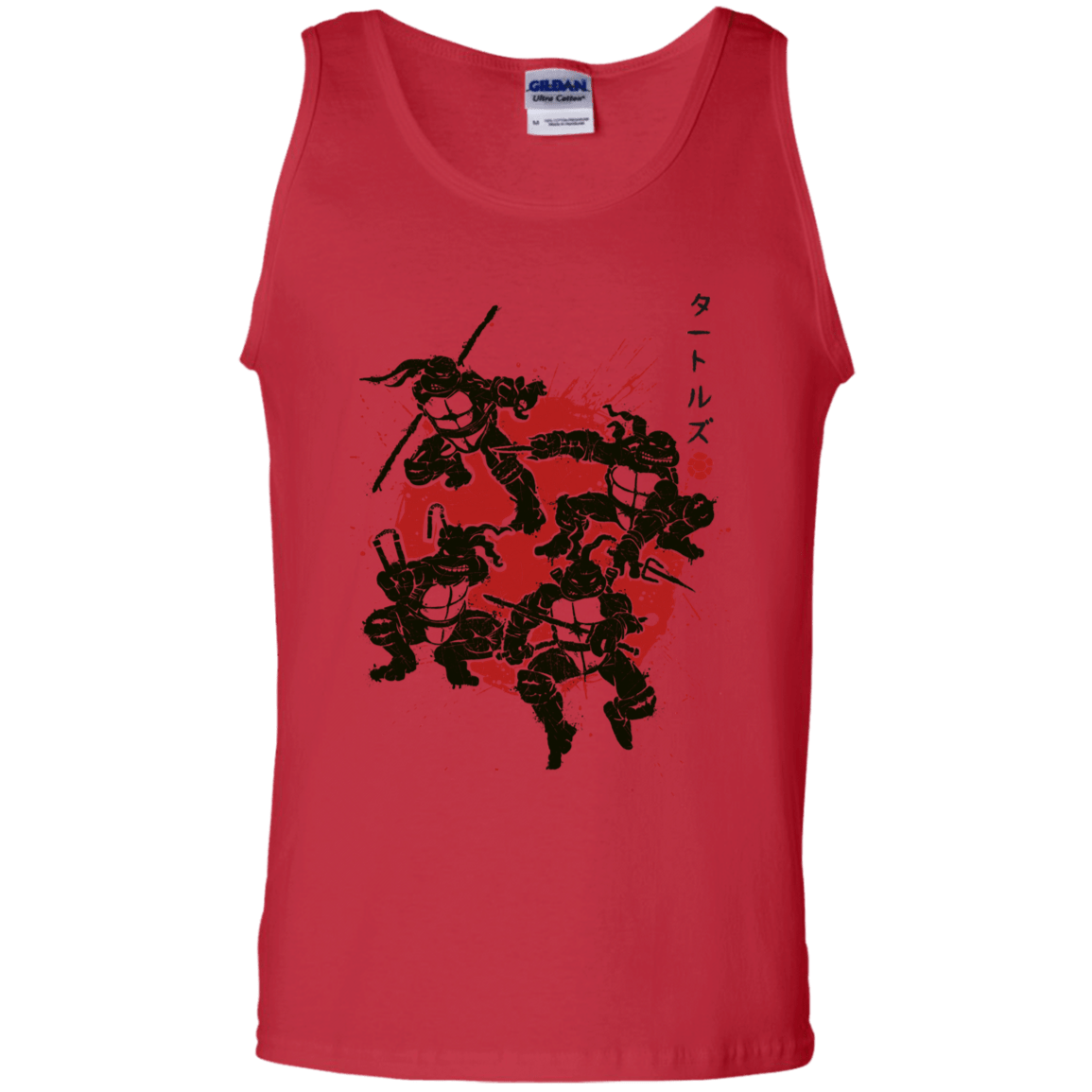T-Shirts Red / S TMNT - Mutant Warriors Men's Tank Top