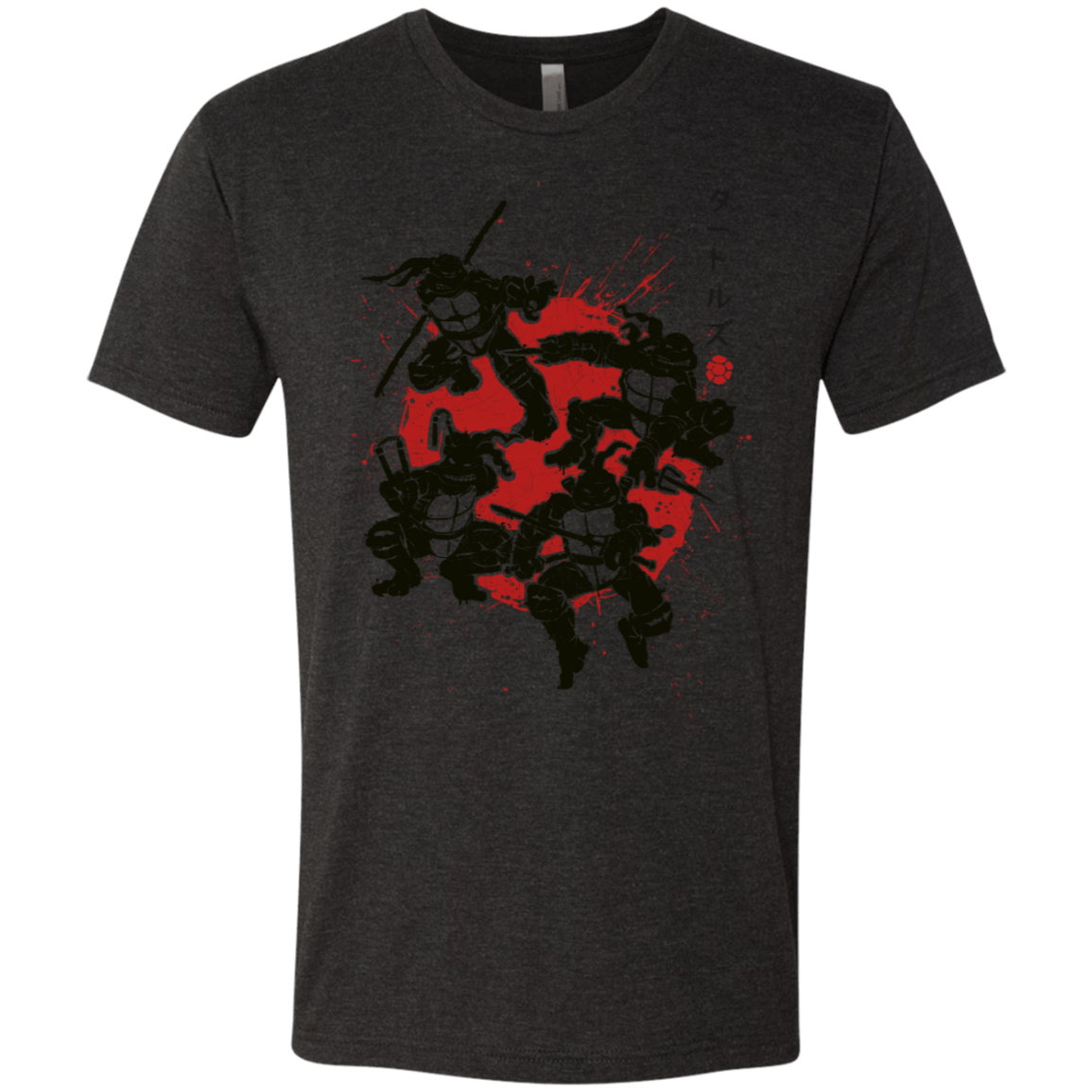T-Shirts Vintage Black / S TMNT - Mutant Warriors Men's Triblend T-Shirt